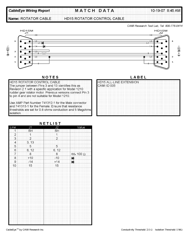 CableEye provides the most complete cable tester documentation available.