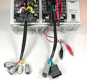 We have used CB8 boards to mount custom adapter cables for an automotive harness test.