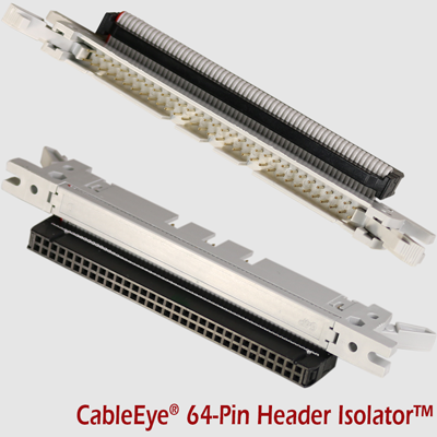 A set of two connectors - recommended when there is a need for repeat connection and disconnection of test fixture cables