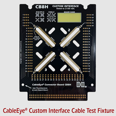 CB8H, For Panel- and Cable-Mounted Connectors, and LIF Test Blocks