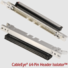 This free-standing board-fixture supports any CAMI connector board. Use this for connecting these boards to an expansion module, or for applications in which the connector boards must be separated from the tester.