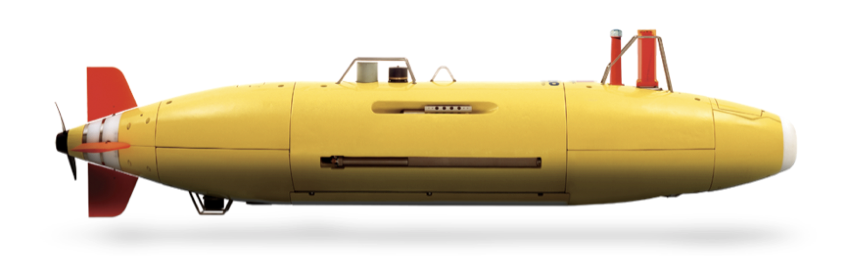 An image of a submarine ROV for which cables and harnesses are tested with CAMI's cable testing equipment.