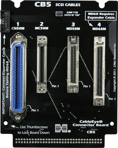 SCSI III Adapter internal 50 Pin IDC to 68 Pin mini Sub-D
