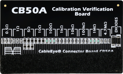 CableEye Calibration Verification Board
