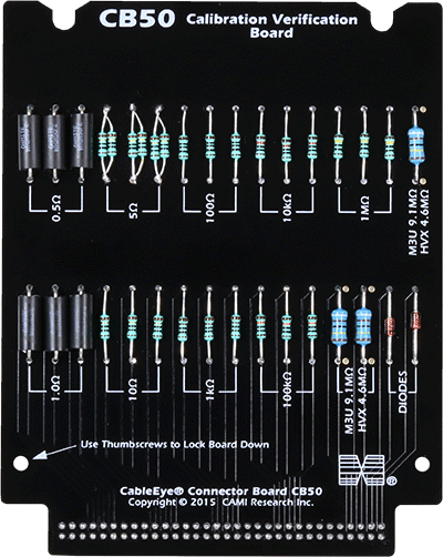 CableEye Calibration Verification Board