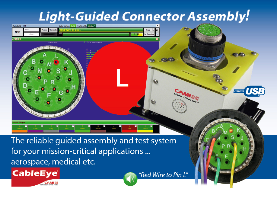 Image of the Light Director guided connector assembly accessory (hardware and software).