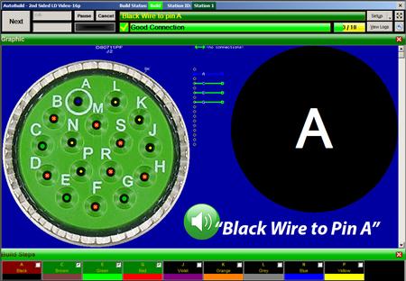 Touch unterminated wire with probe, or finger with wrist strap.